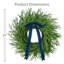 Couronne artificielle épinette verte 24 po 24 po