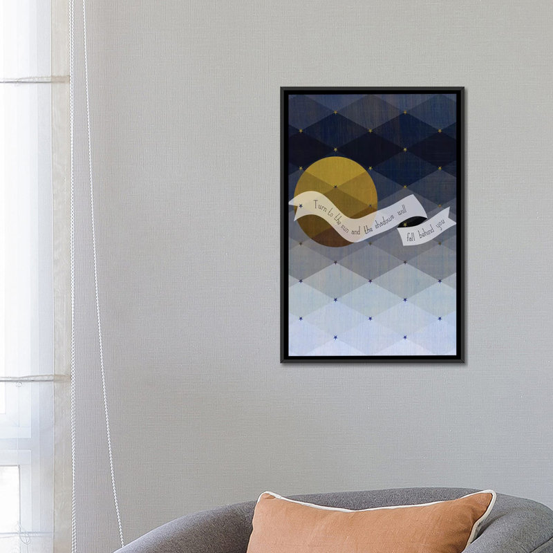 Chhaya Shrader Canvas Art, 26" H x 18" W x 1.5" D, Black Framed Canvas