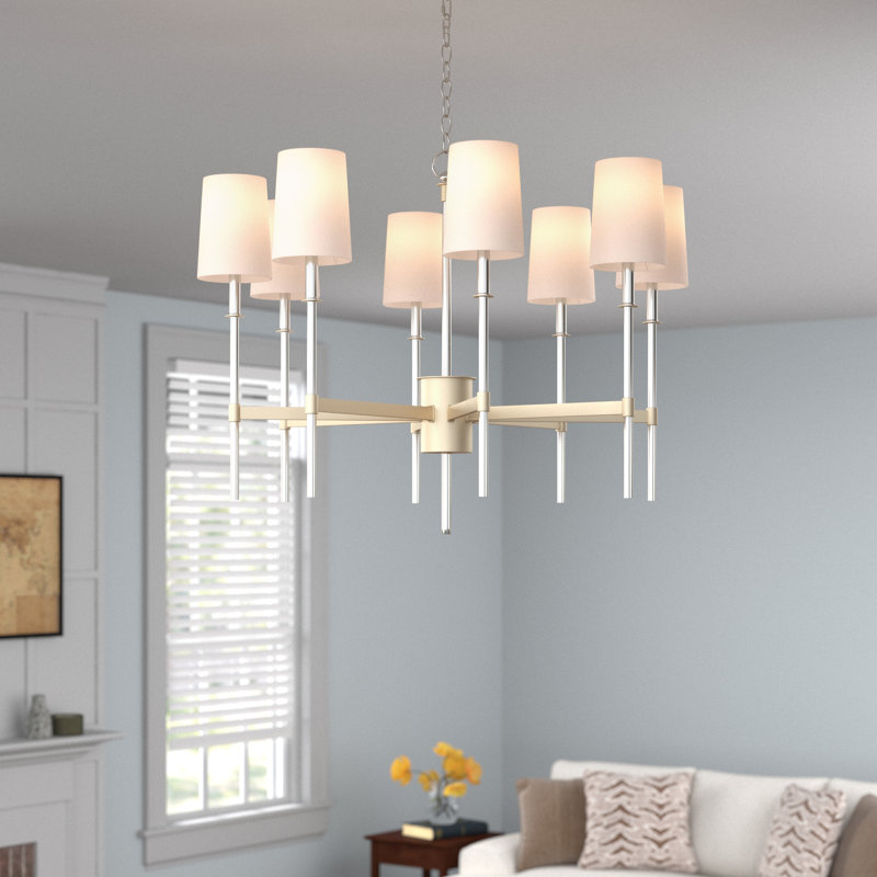 Hedd 8 - Light Dimmable Chandelier