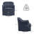 Whitlock Leather Match Swivel Barrel Chair-81102540
