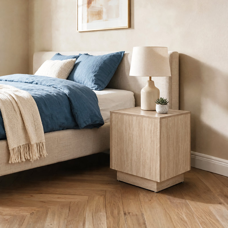Table de bout 20 po, Beige