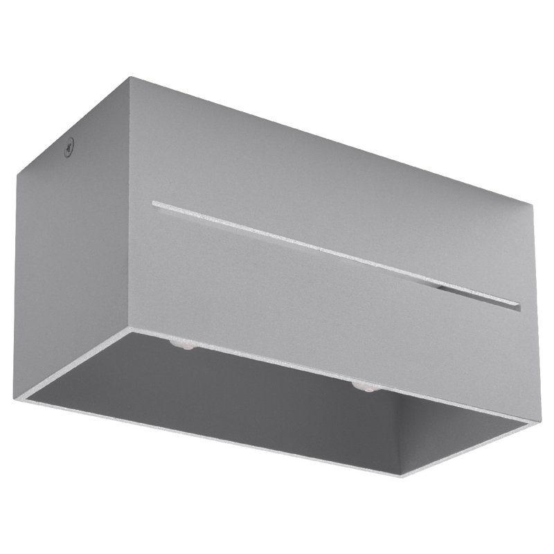 Lekesia Flush Mount, Szary