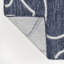 Tapis d'intérieur / extérieur bleu marine / crème Numra-1527396138