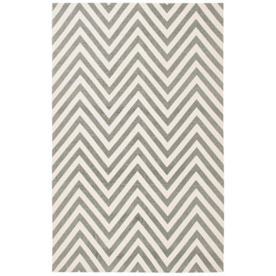 Zeasia Hand Loomed Jute Chevron Rug