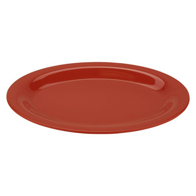 GET Melamine Oval Serving Platter/Dinner Plate, (Set of 12)