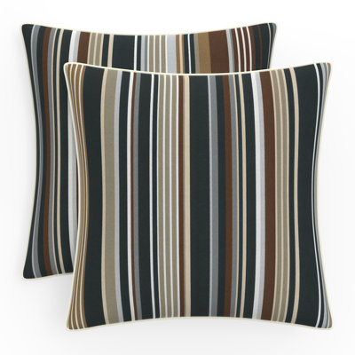 Pillow Perfect Stripe Outdoor Indoor/Outdoor Accent Throw Pillow