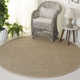 Auckland Bamboo Slat/Seagrass Natural/Beige Area Rug