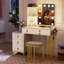 Makeup Vanity with 3 Lighting Colours-1556349599