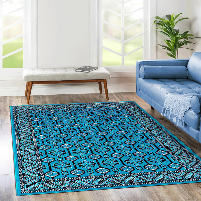 Oriental Indoor / Outdoor Area Rug, Rectangle 80 x 150 cm