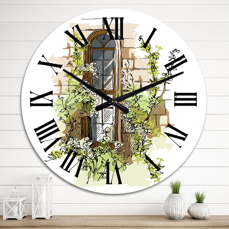 Horloge murale rétro Vintage, Surdimensionné