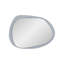 Miroir asymétrique avec cadre en verre gris Ahrends