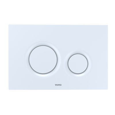 Dual Round Push Button Plate
