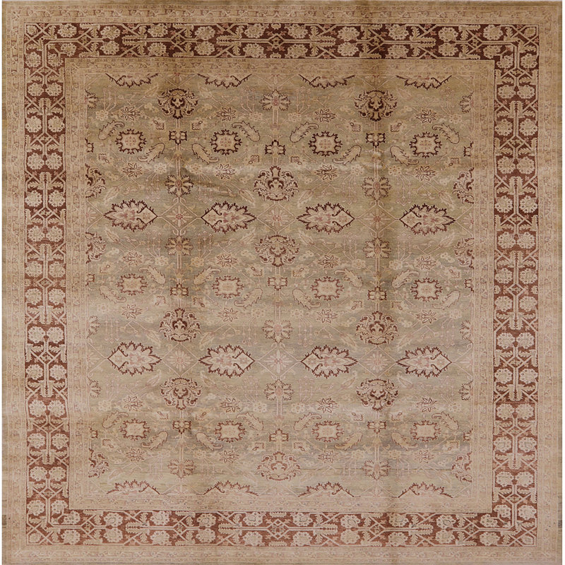 Therir Oriental Indoor Rug, Square 5'