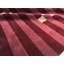 Himalayan Wool Striped Area Rug in Red