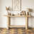 62.9" Modern Minimalist Console Table, Solid Wood Entryway Sofa Table-1041995062