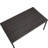 Rectangular Metal and Wood Outdoor Dining Table 