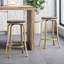 Tabouret de comptoir pivotant 24 po Fortville-43297768-43297769