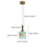 Luminaire suspendu cylindrique rétro 1 lumière bohémien à motif coquillage de mer pour îlot de cuisine et comptoir de bar