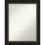 Miroir de salle de bain mural non biseauté en bronze huilé Trio 22,5 po x 28,5 po Trio-302580563