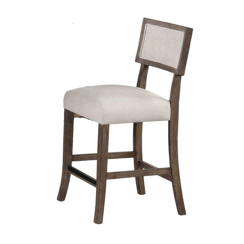 Tabouret à hauteur de comptoir 2 pièces de style contemporain