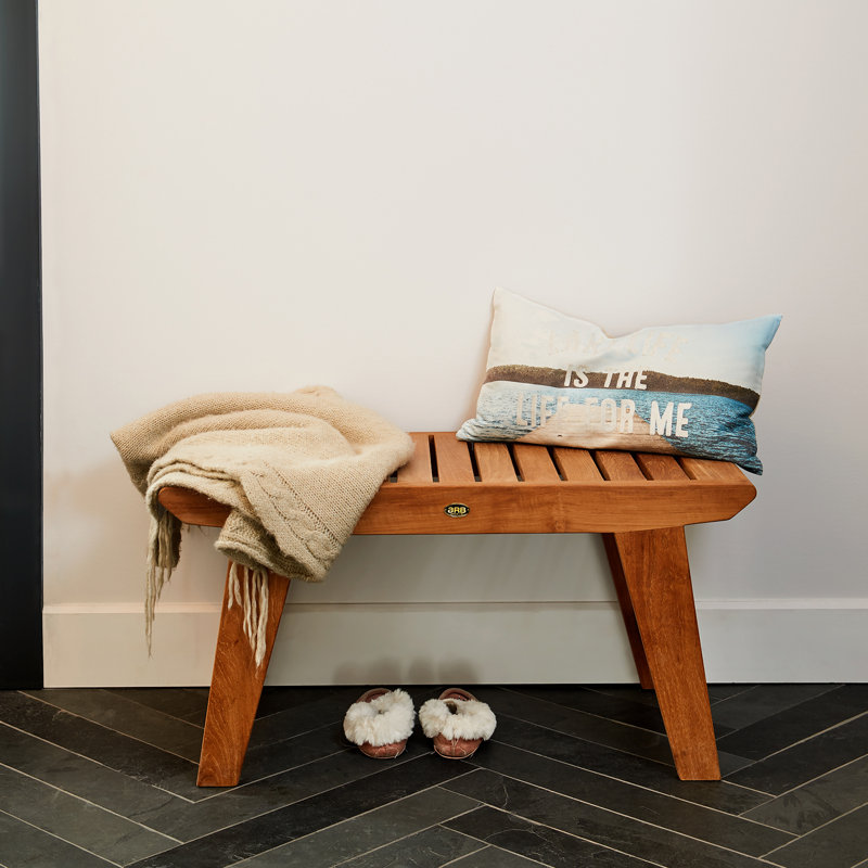 Copp Solid Wood Teak Outdoor Bench