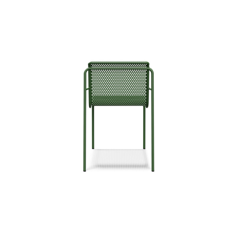 Perf Outdoor Dining Side Chair, Aloe