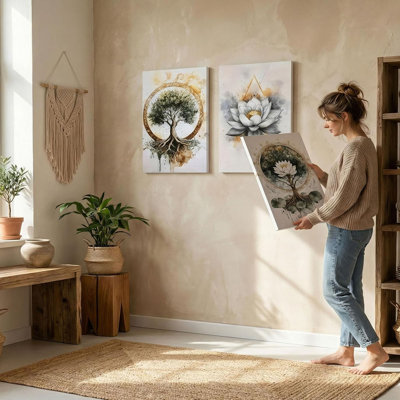 3 Piece Wrapped Canvas Print