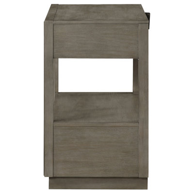 Durango 2-Drawer Nightstand Bedside Table Washed Oak