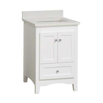 Edber 24'' Single Bathroom Vanity with Top