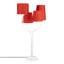 Lampe de table blanche 35,43 po Ingrid