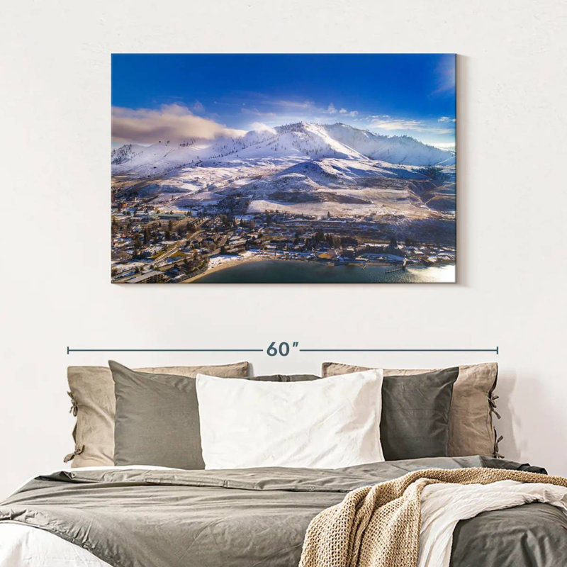 Alvord Lake Chelan Scenery, 32" H x 48" W