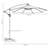 Chalone 95" Steel Offset Cantilever Patio Umbrella with Crank - Beige-236631597