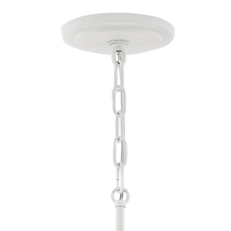 SEABROOK Chandelier, Textured Plaster