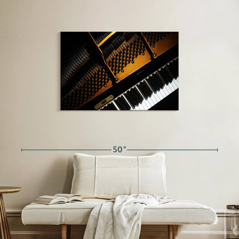 Abarca à l'intérieur du piano, H 24 po x l 36 po