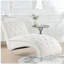Chaise longue sans accoudoirs touffetée