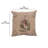 Contemporary Cotton Blend Pillow Cover