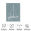 Toile pour l'extérieur Prairieburg Ethan Harper «Ua Ch Yacht Sketches II»-87945132