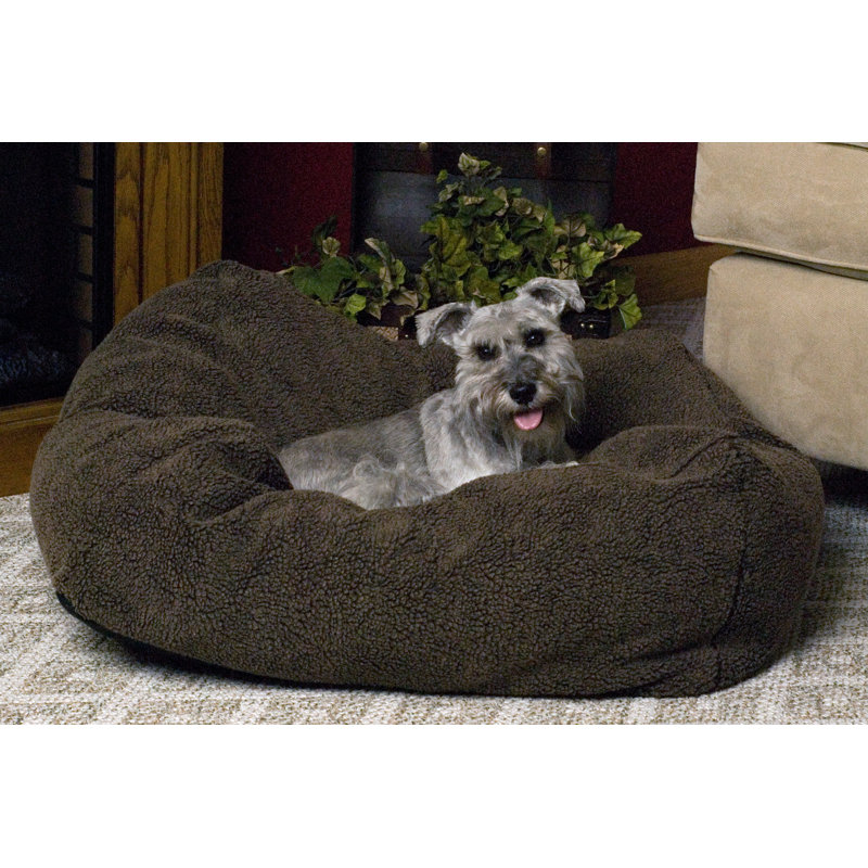 Coussin pour chien Cuddle Cube, Grand (l 32 po x P 32 po x H 12 po), Moka