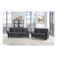 Canapé confortable en velours bleu rembourré 1pc-1488622348