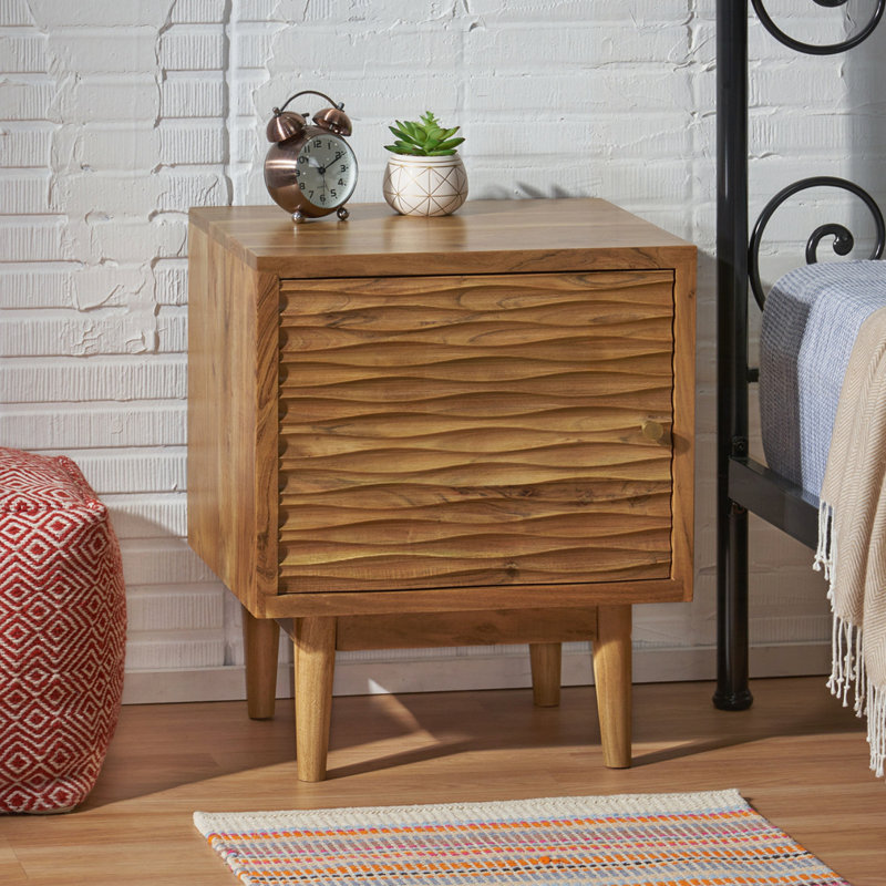 Table de chevet moderne Mid-Century