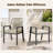 Dayshanay 4-Person Round Rattan Patio Dining Set-101798372