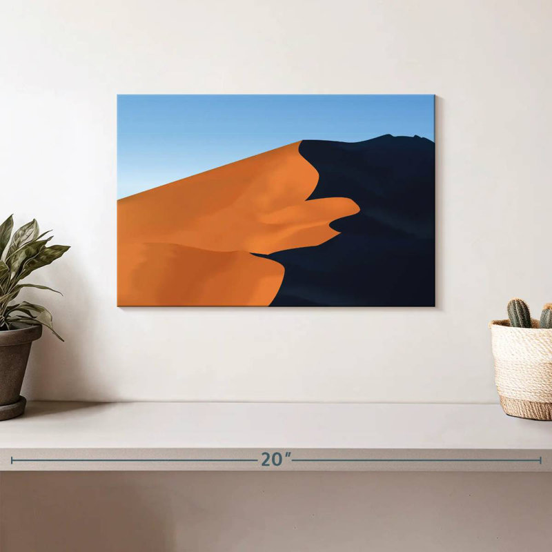 Dune de sable ombrée Alvord, H 8 po x l 12 po