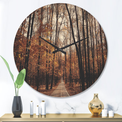 Solid Wood Wall Clock