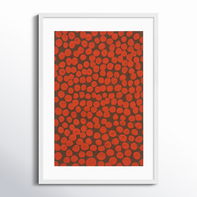 Navi "Salsa on Brown" Painting