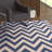 Sanyla Hand Tufted Wool Chevron Indoor Rug-17572547