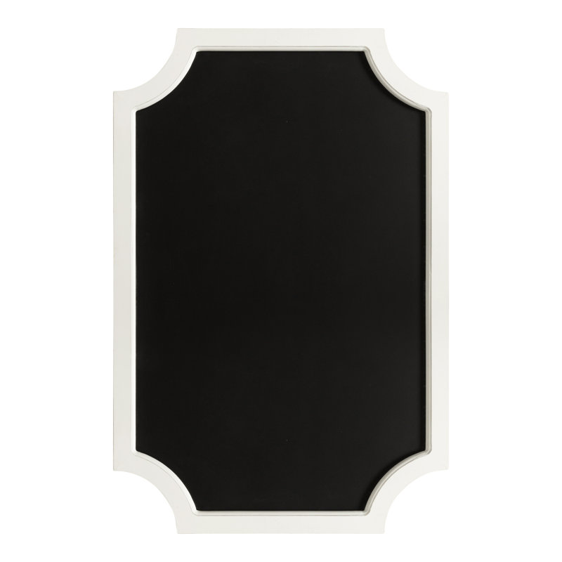 Magnetic Slate Chalkboard, White