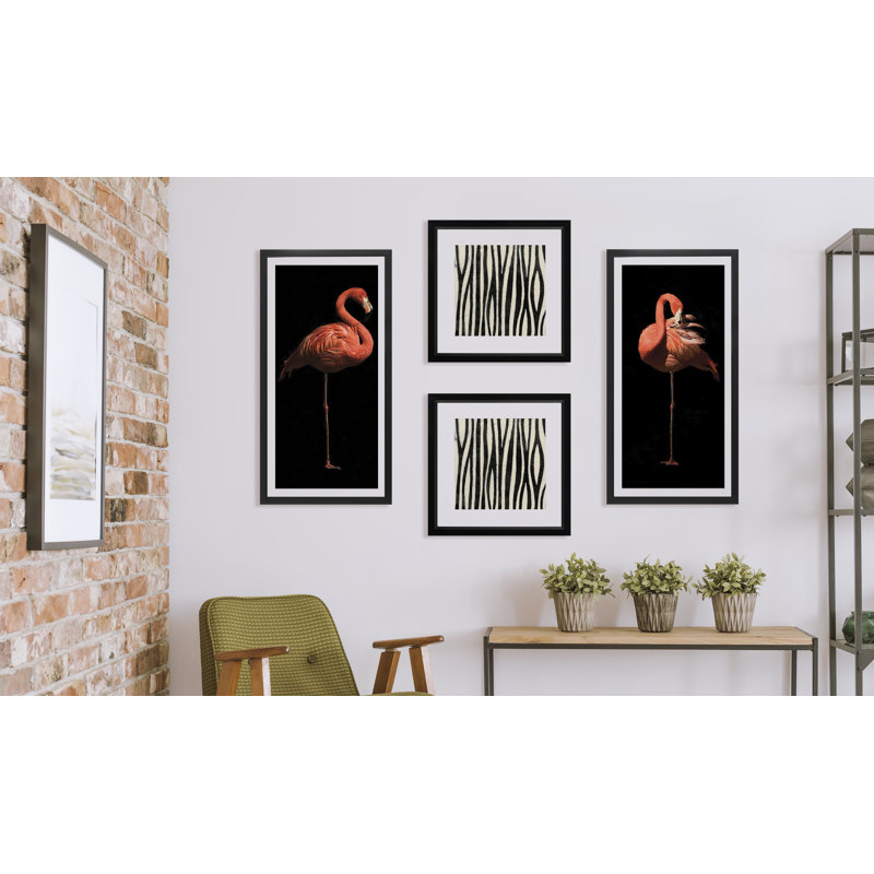 Flamingo 12 - Single Picture Frame Print