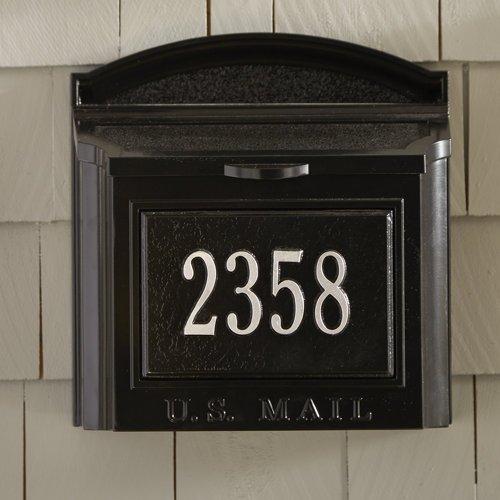Whitehall Products Aluminum Wall Mounted Mailbox & Reviews | Wayfair