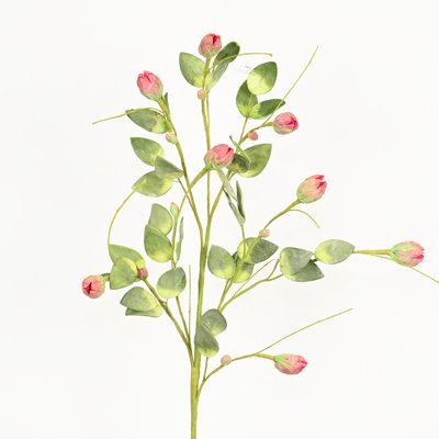 36" Artificial Eucalyptus Buds Branch For Vase Filler, Farmhouse Long Stem Floral Bulk Bouquet For Wedding Party Home Office Table Centerpiece Shelf D