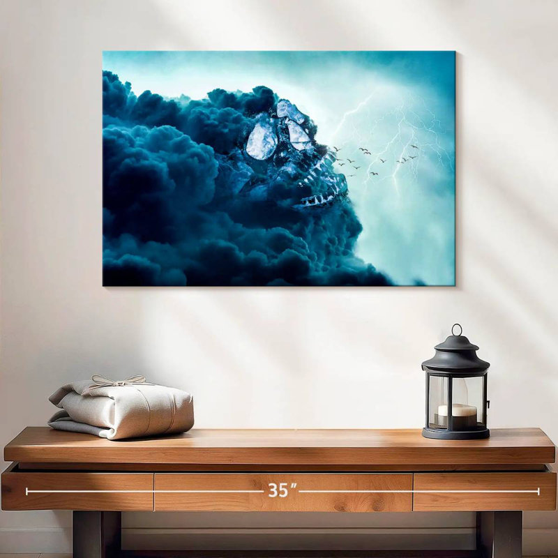 Kerner Cloud Of Darkness, 16" H x 24" W